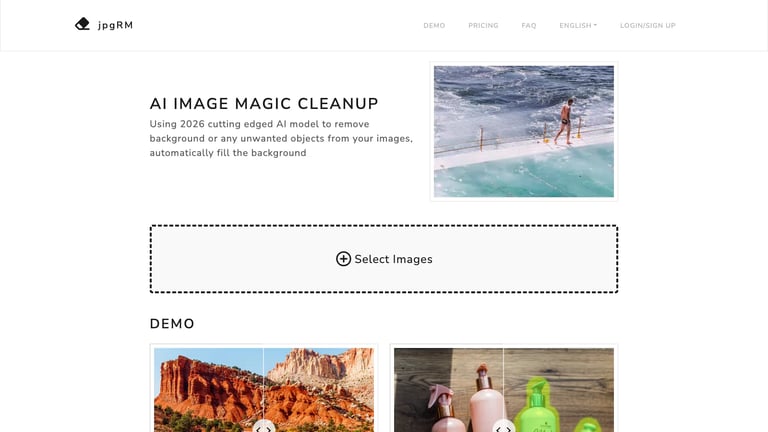 jpgRM website homepage screenshot