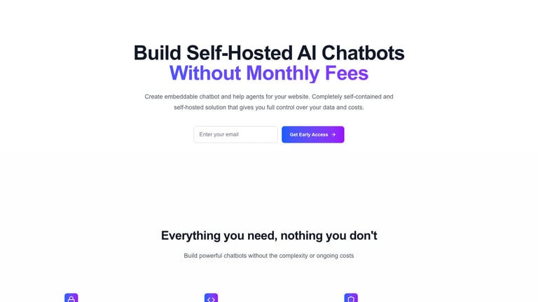 SiteRetriever website homepage screenshot