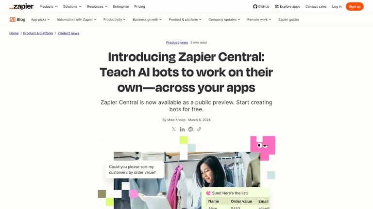 Vowel website homepage screenshot